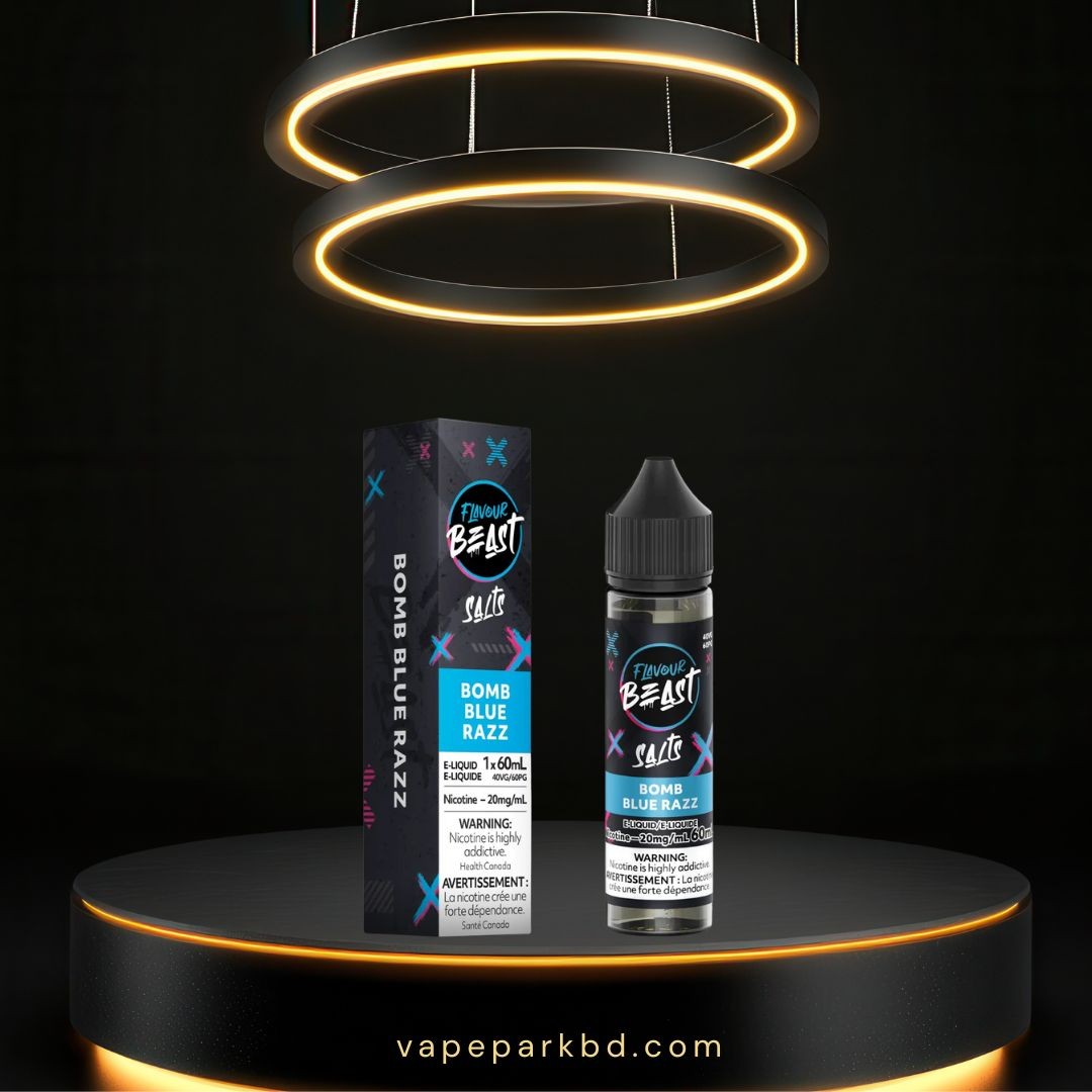 Flavour Beast Bomb Blue Razz Melon Ice Salt Nic