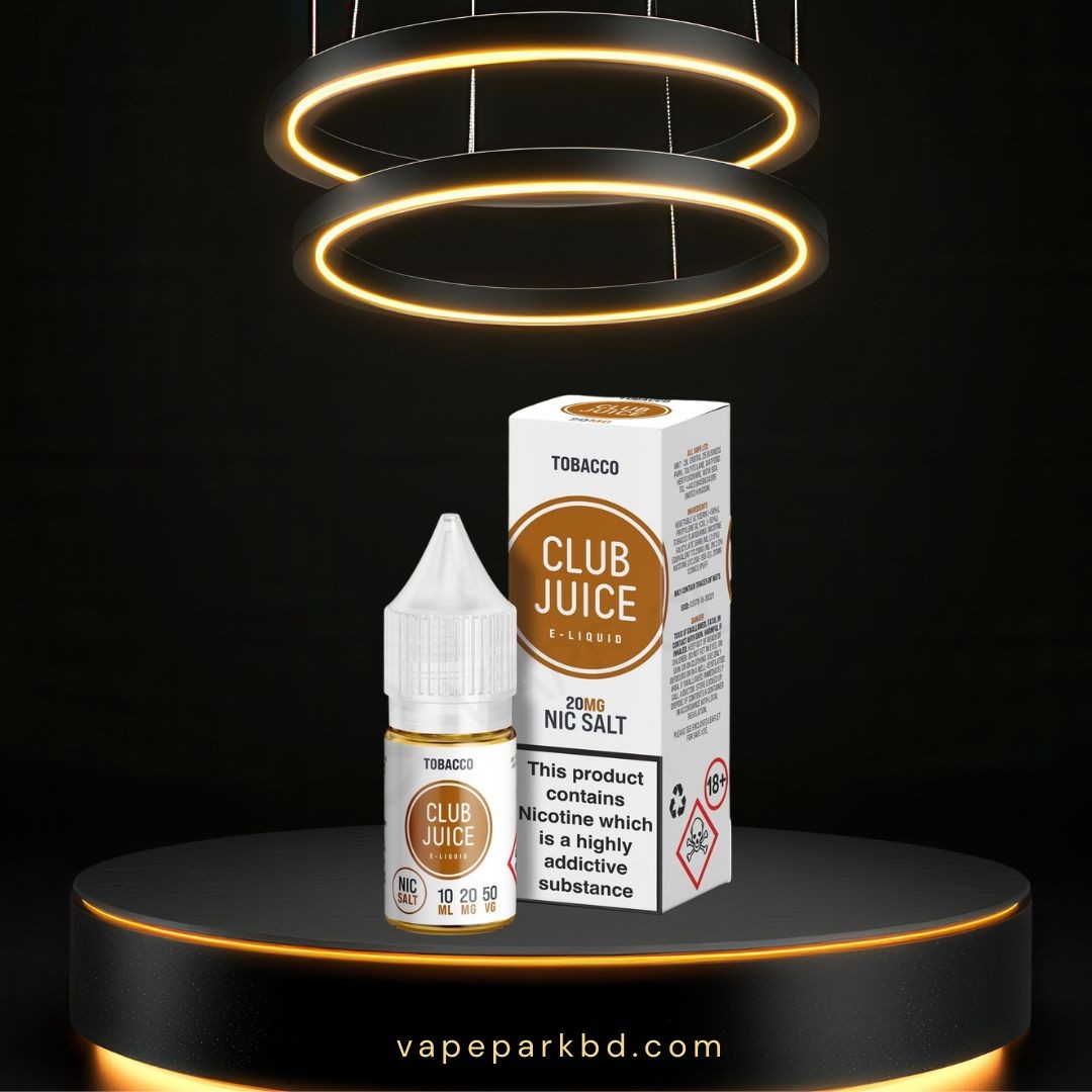 Tobacco Nic Salt E-Liquid by Club Juice